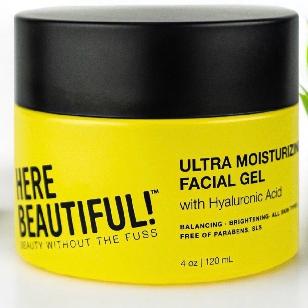Here Beautiful! Ultra Hydrating Facial Gel - Yellow